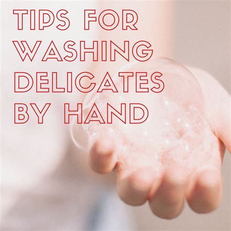 how to wash delicate clothing